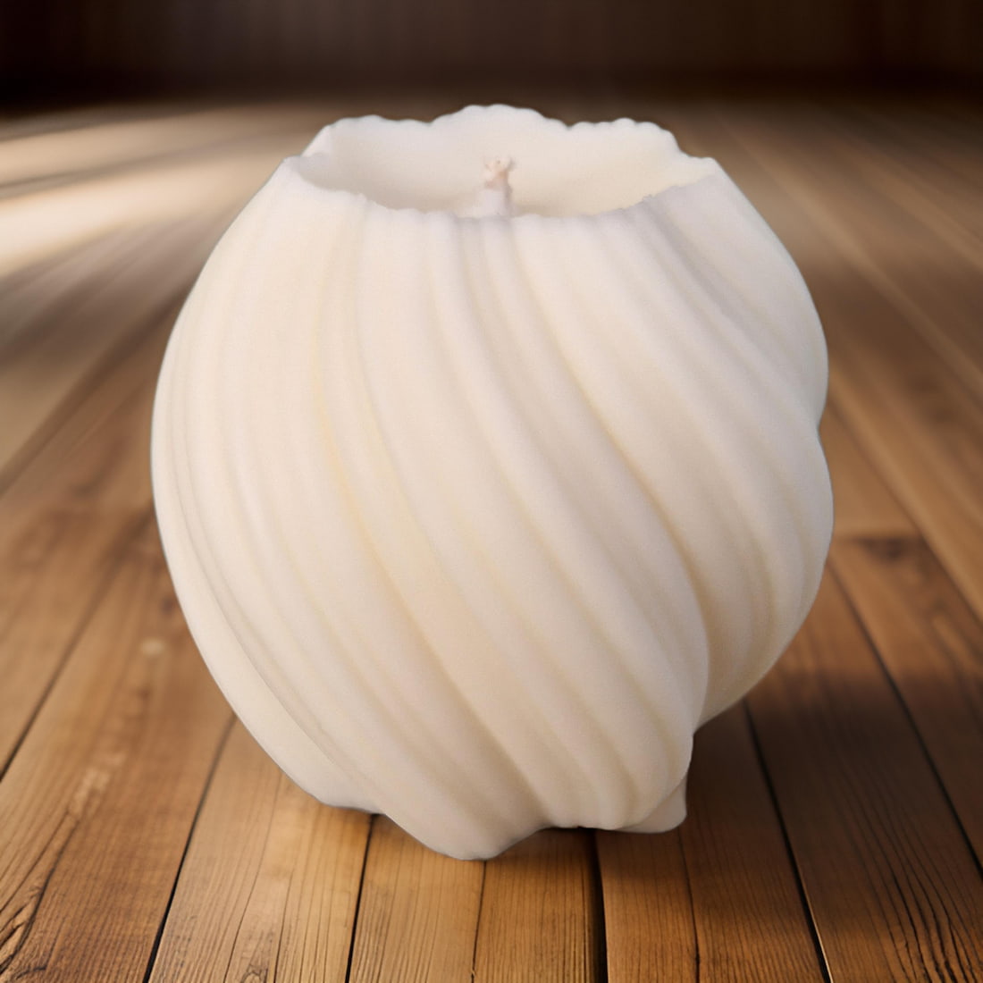 Unscented Natural Wax Candles-5